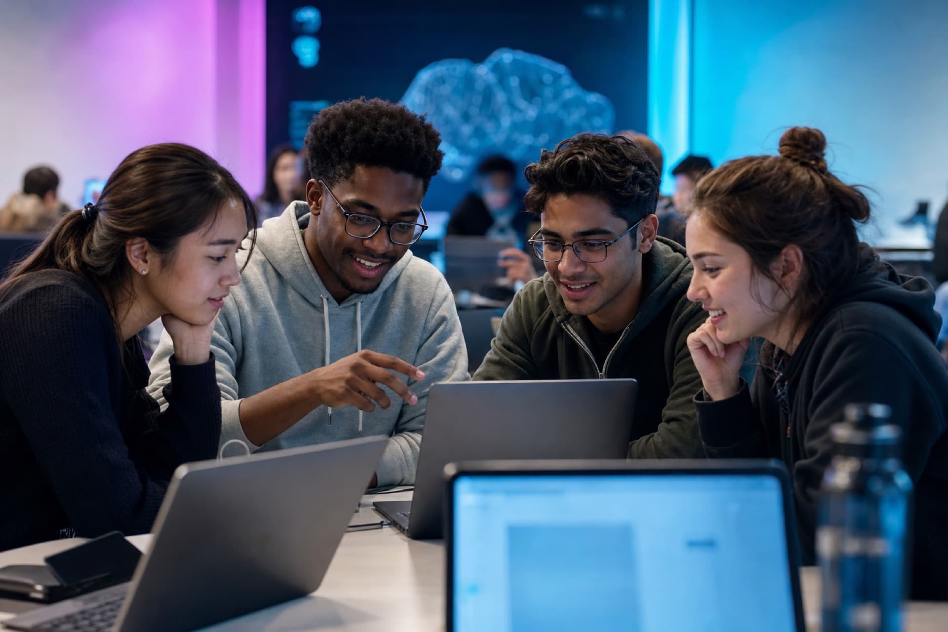 Teams learning and building with Data and AI